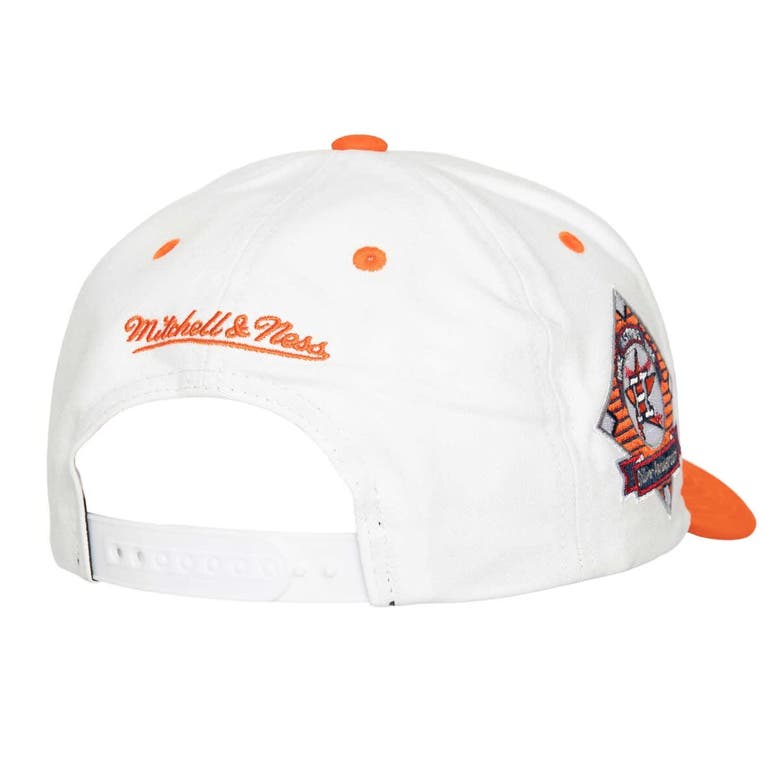 Shop Mitchell & Ness White Houston Astros Cooperstown Collection Tail Sweep Pro Snapback Hat