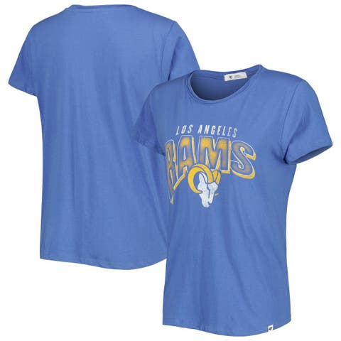 This Girl Loves Her Los Angeles Rams Women's V-neck T-shirt Slim Fit Tops