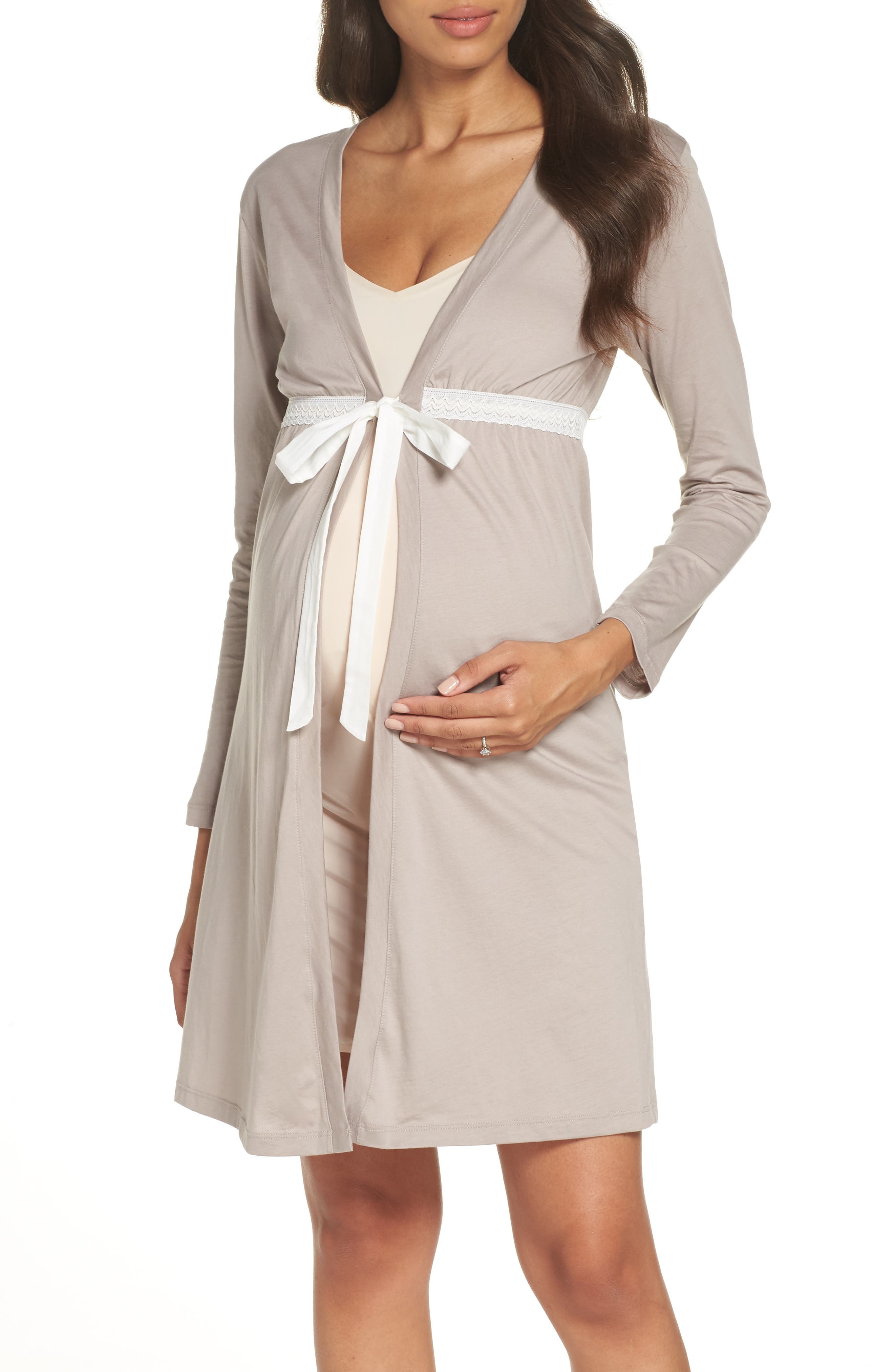 Belabumbum Maternity/Nursing Robe Nordstrom
