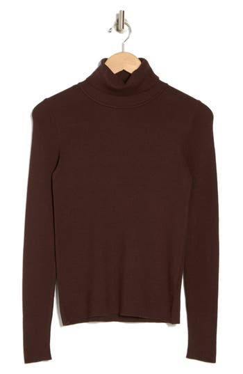 T Tahari Turtleneck Sweater In Maple Shadows