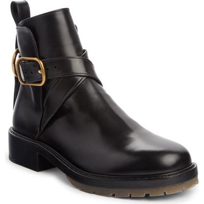 Chloe Diane Buckle Boot, Black