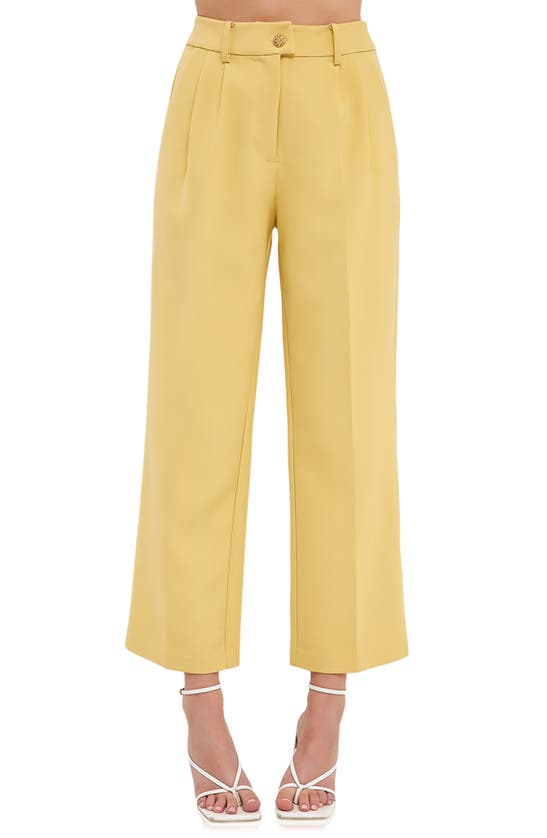 ENGLISH FACTORY ENGLISH FACTORY FRONT PLEAT TROUSERS 