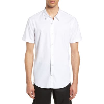John Varvatos Star Usa Clark Slim Fit Shirt, White