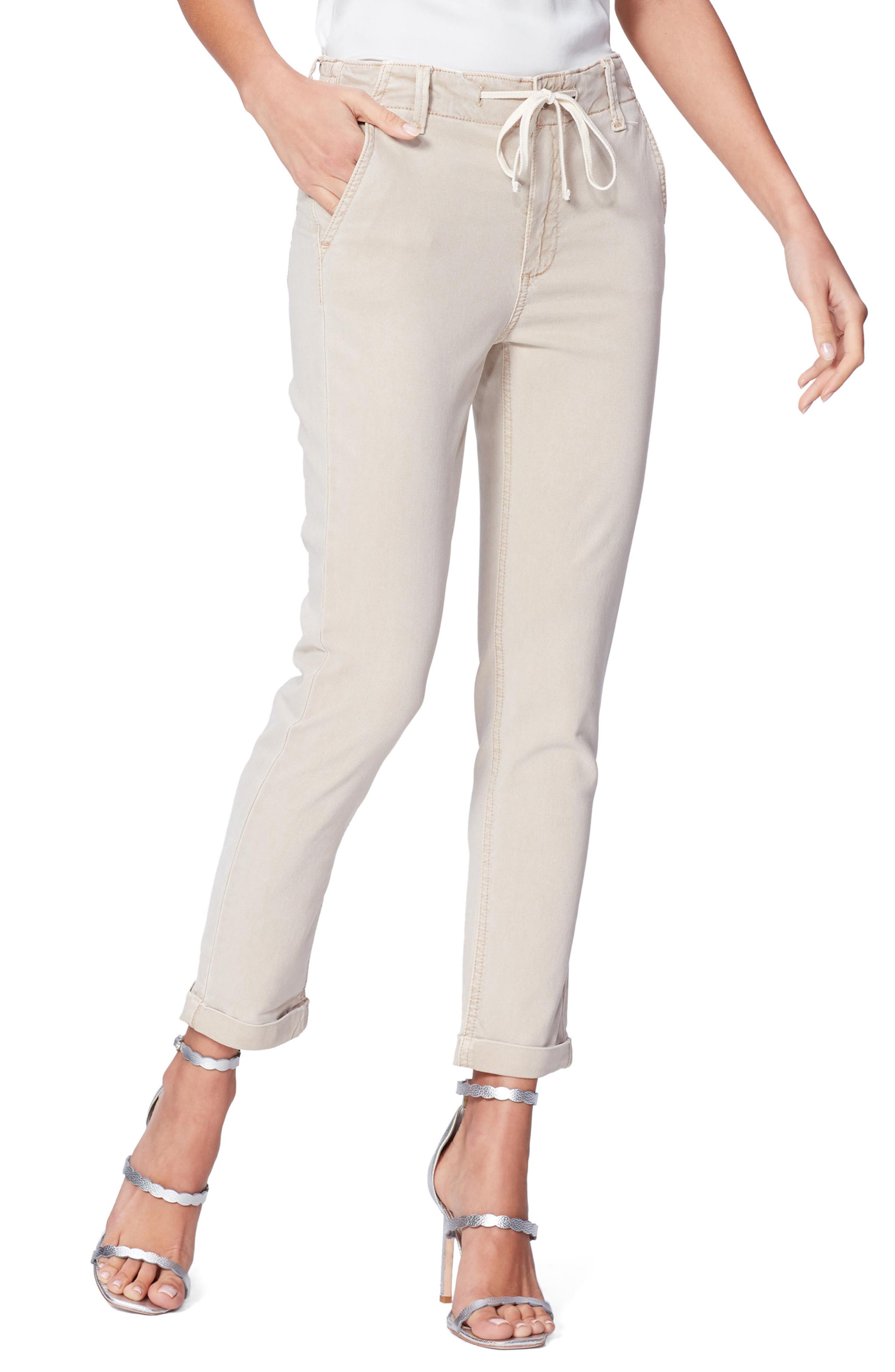 PAIGE Drawstring Waist Pants Nordstrom