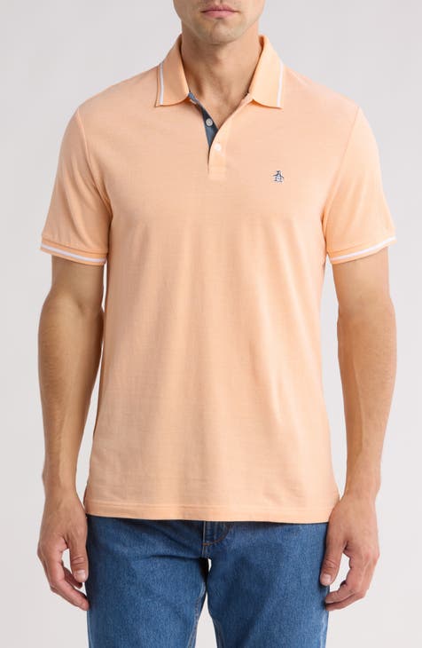 Birdseye Tipped Cotton Piqué Polo