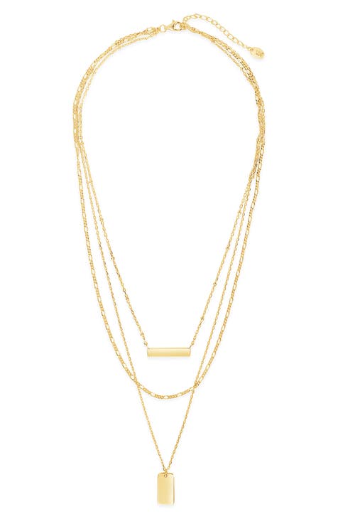 womens gold layering necklace | Nordstrom