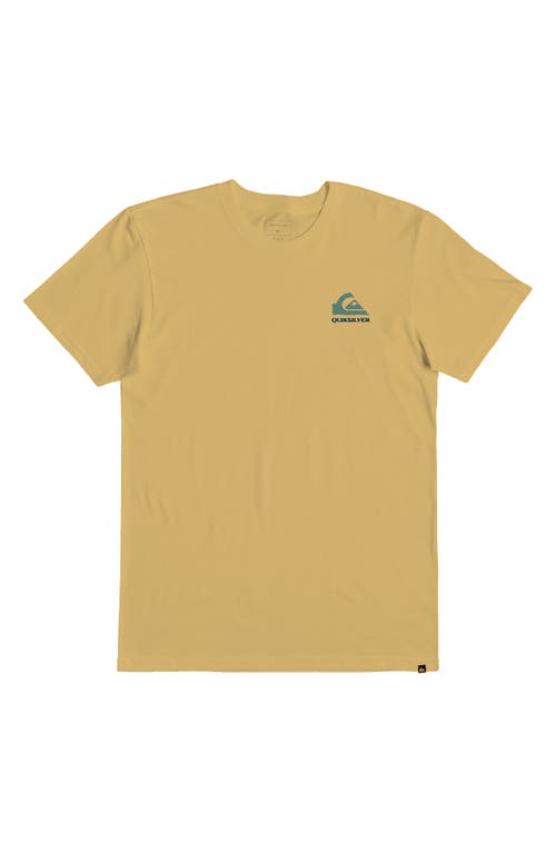 El Sol Cotton Graphic T-Shirt in Ochre
