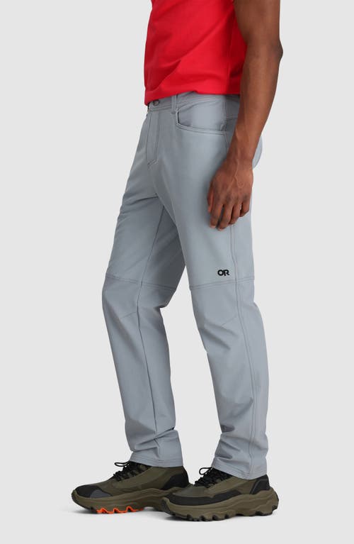 Shop Outdoor Research Fleece Lined Pants In Slate