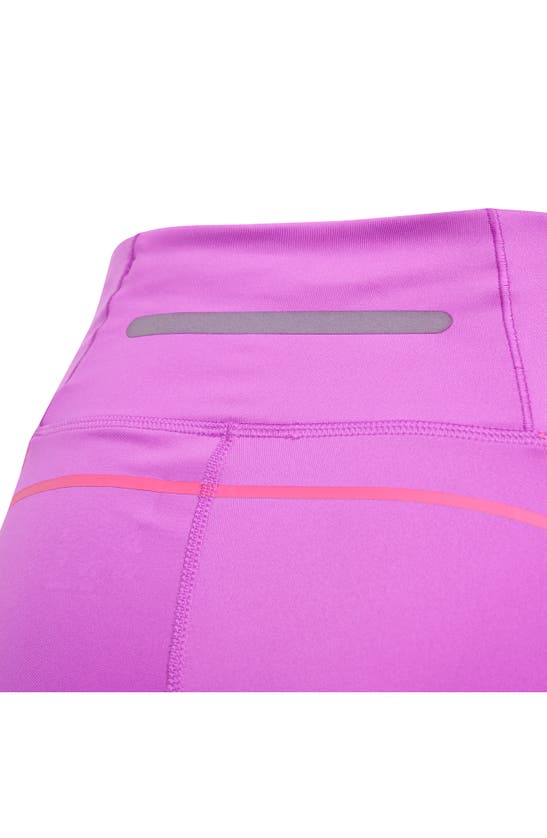 Shop Adidas By Stella Mccartney Truepace Bike Shorts In Shock Purple