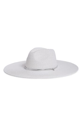 Shop Bcbg Oversize Panama Hat In White