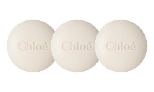 Chloé Atelier Des Fleurs Perfumed 3-piece Bar Soap Gift Set In No Color