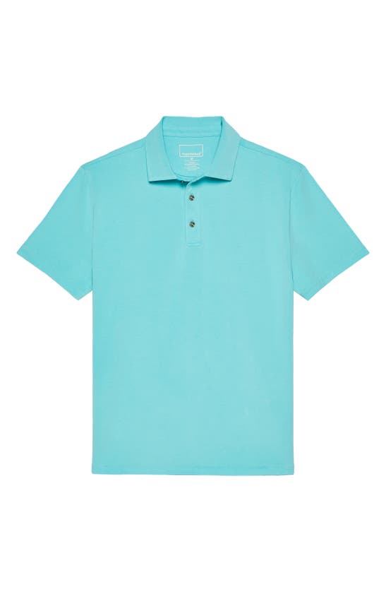 Shop Hypernatural Pinehurst Classic Fit Cotton Blend Golf Polo In Bermuda