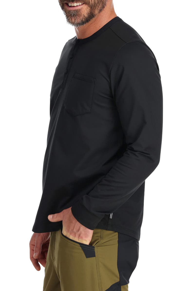 Outdoor Research Men's Baritone Performance Long Sleeve Pocket Henley