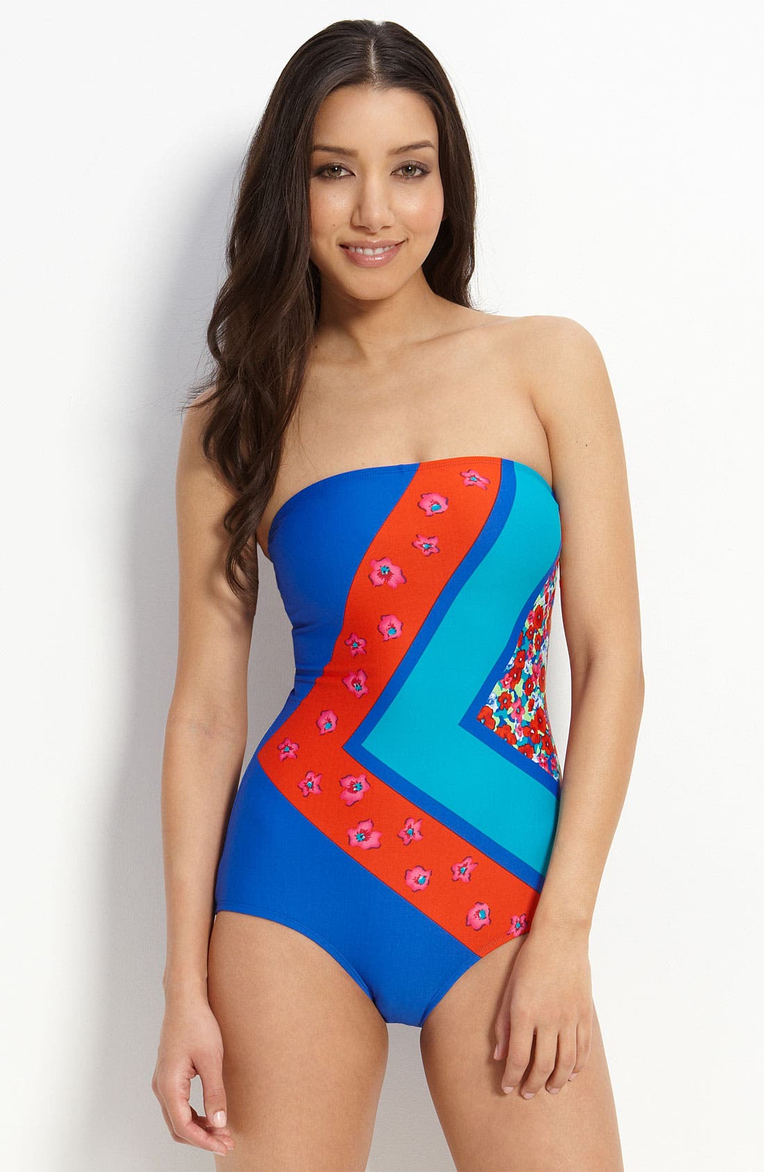 swimsuit with matching scarf