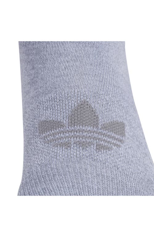 Shop Adidas Originals Adidas Assorted 6-pack Superlite No-show Socks In Black/white/grey