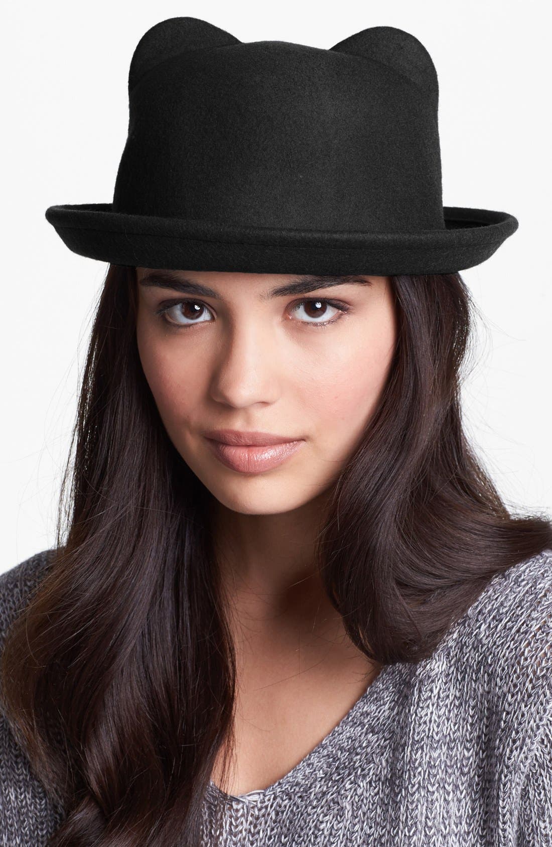 Leith Cat Ear Bowler Hat Nordstrom