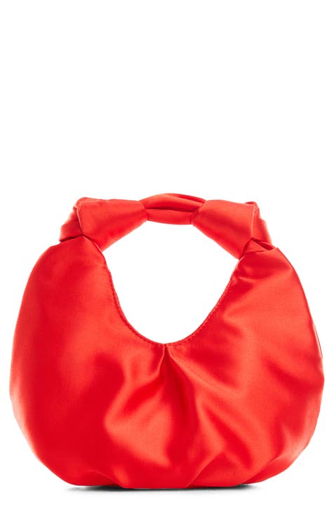 バッグ THE ROW Mini Satin Tassel Wristlet Bag THE ROW Mini Satin Tassel Wristlet Bag（Satin Handbags