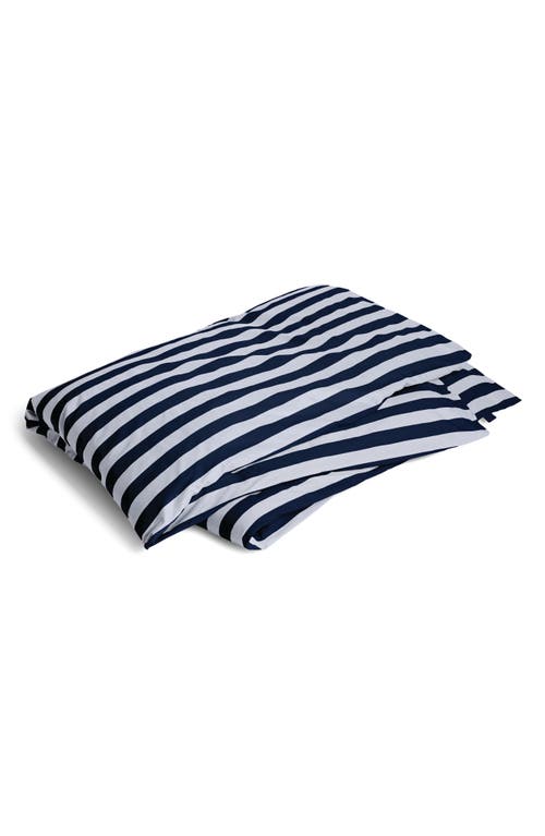 HAY Été Duvet Cover in Midnight Blue at Nordstrom