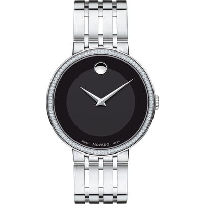 Movado Esperanza Diamond Bezel Bracelet Watch,
