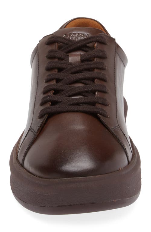 Allen Edmonds Foster Low Top Sneaker In Mahogany