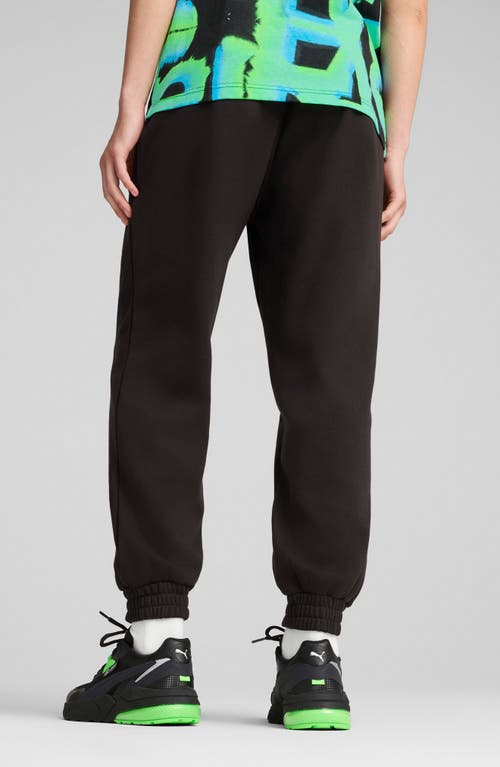 Shop Puma F1 Neon Energy Graphic Sweatpants In  Black