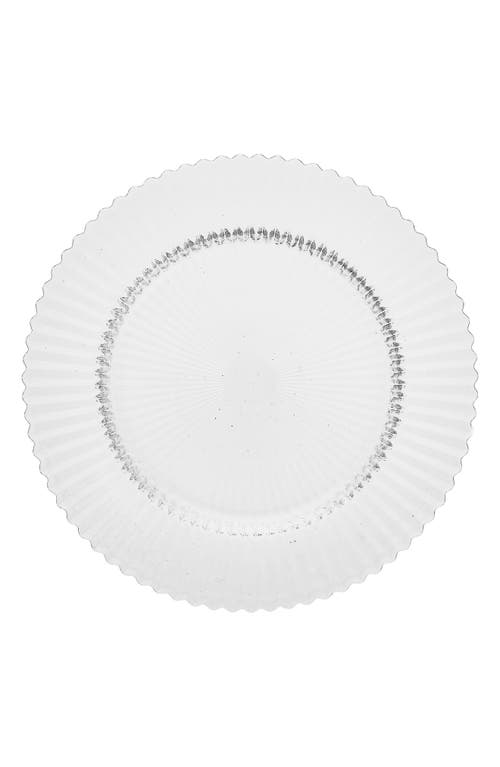 Fortessa Archie Set of 4 Clear Dinner Plates at Nordstrom