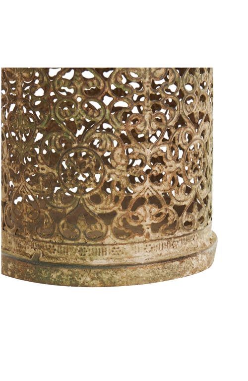 Sonoma Sage Home Set Of 2 Lantern Candleholders In Brown