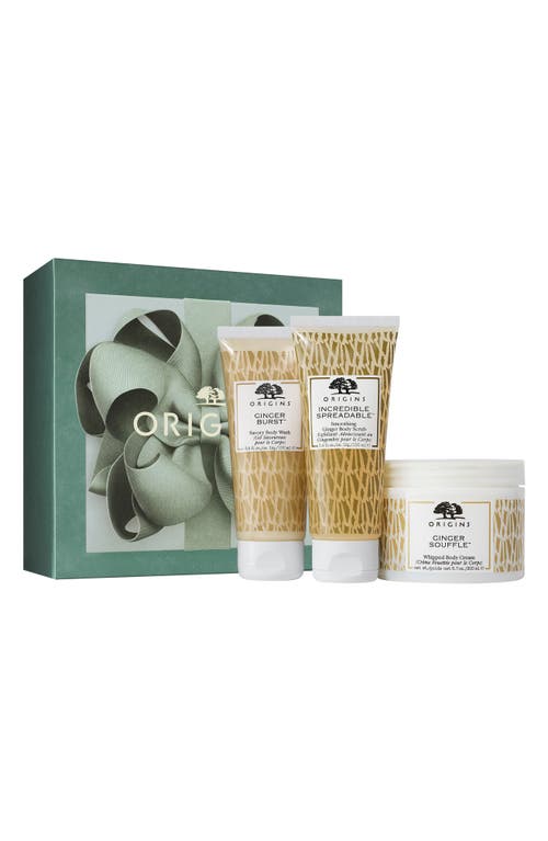 Origins Wrapped to Invigorate Ginger Body Wash Set (Limited Edition) $73 Value