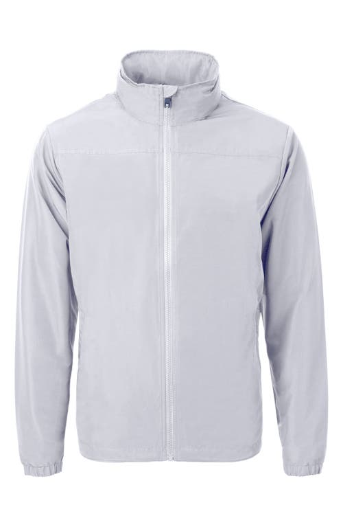 Cutter & Buck Charter Water Resistant Packable Full Zip Recycled Polyester Jacket at Nordstrom,