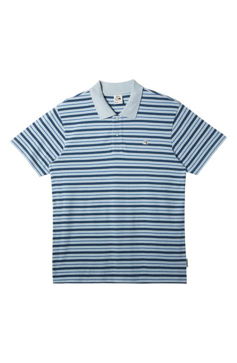 DNA Stripe Organic Cotton Polo