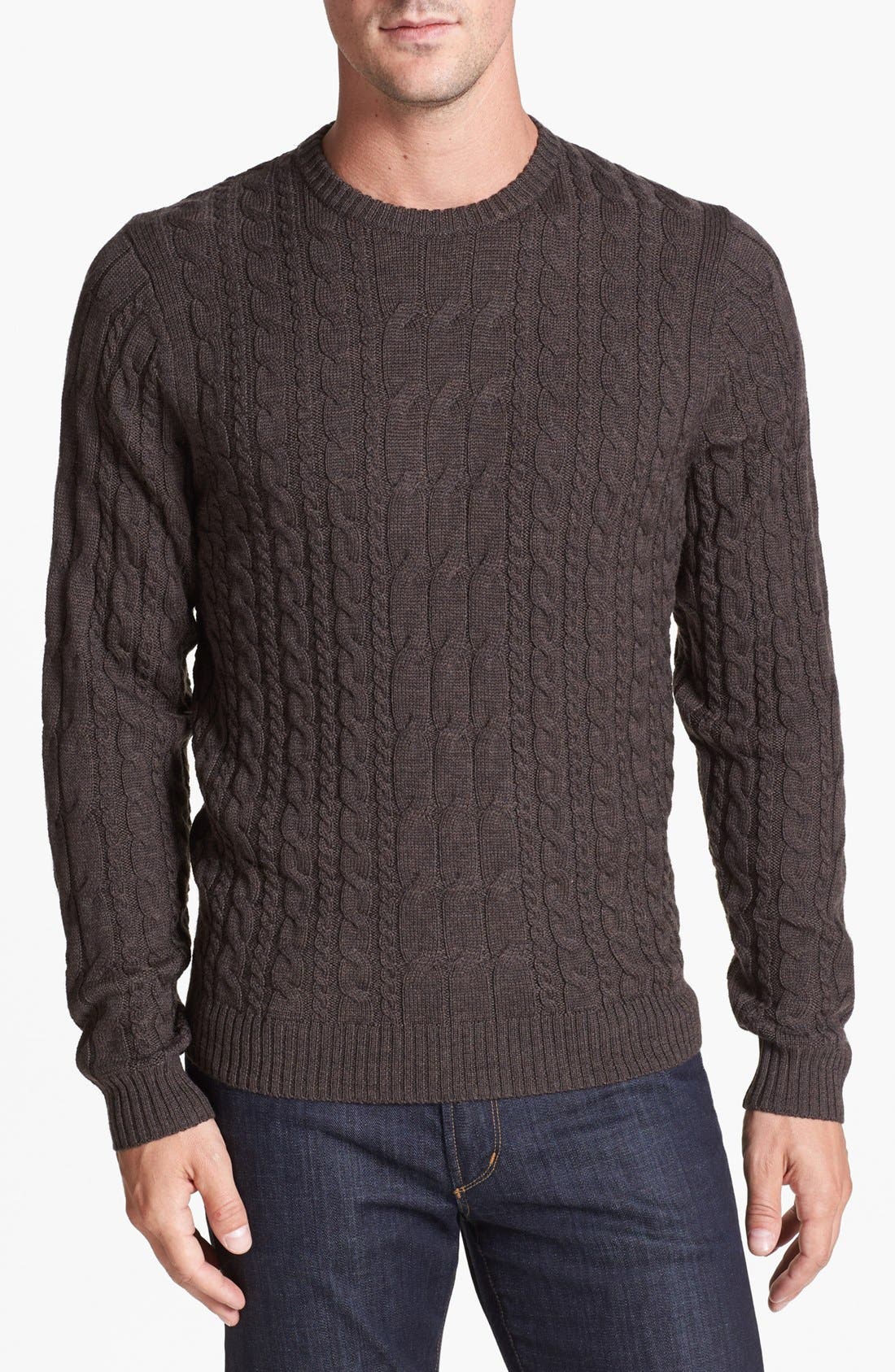 Nordstrom Cable Knit Merino Wool Sweater Nordstrom