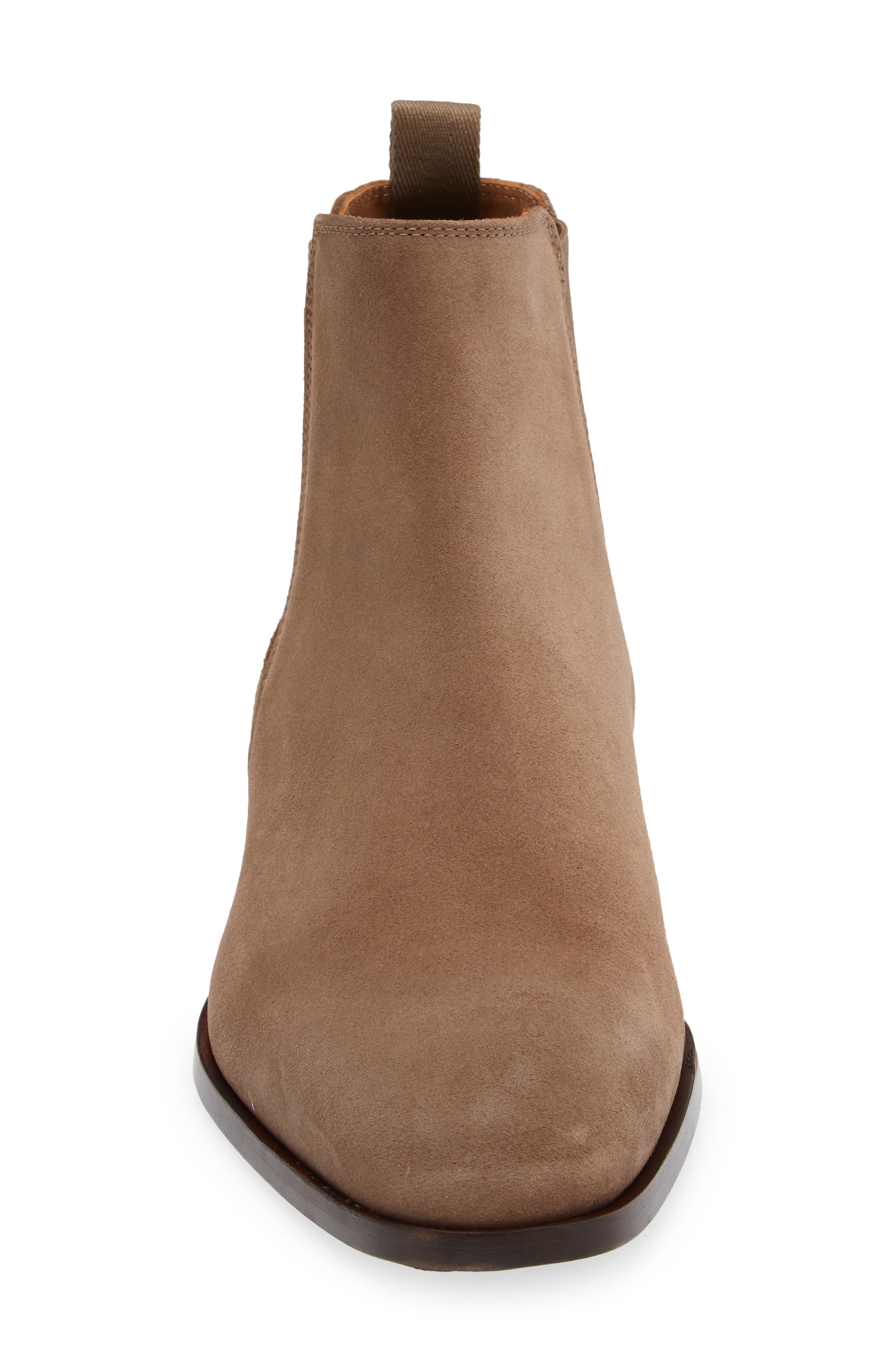 BOSS Men\'s Medium Beige Suede Chukka Chelsea Boots Size 9.5 US New Hugo Boss Chelsea boots! A perfect mix of casual & dress! main image 2