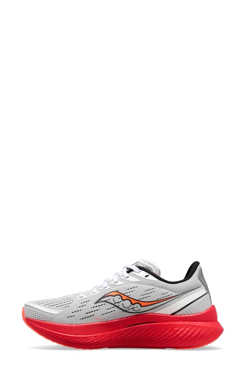 Shop Saucony Endorphin Speed 3 Running Shoe In White/black/vizi