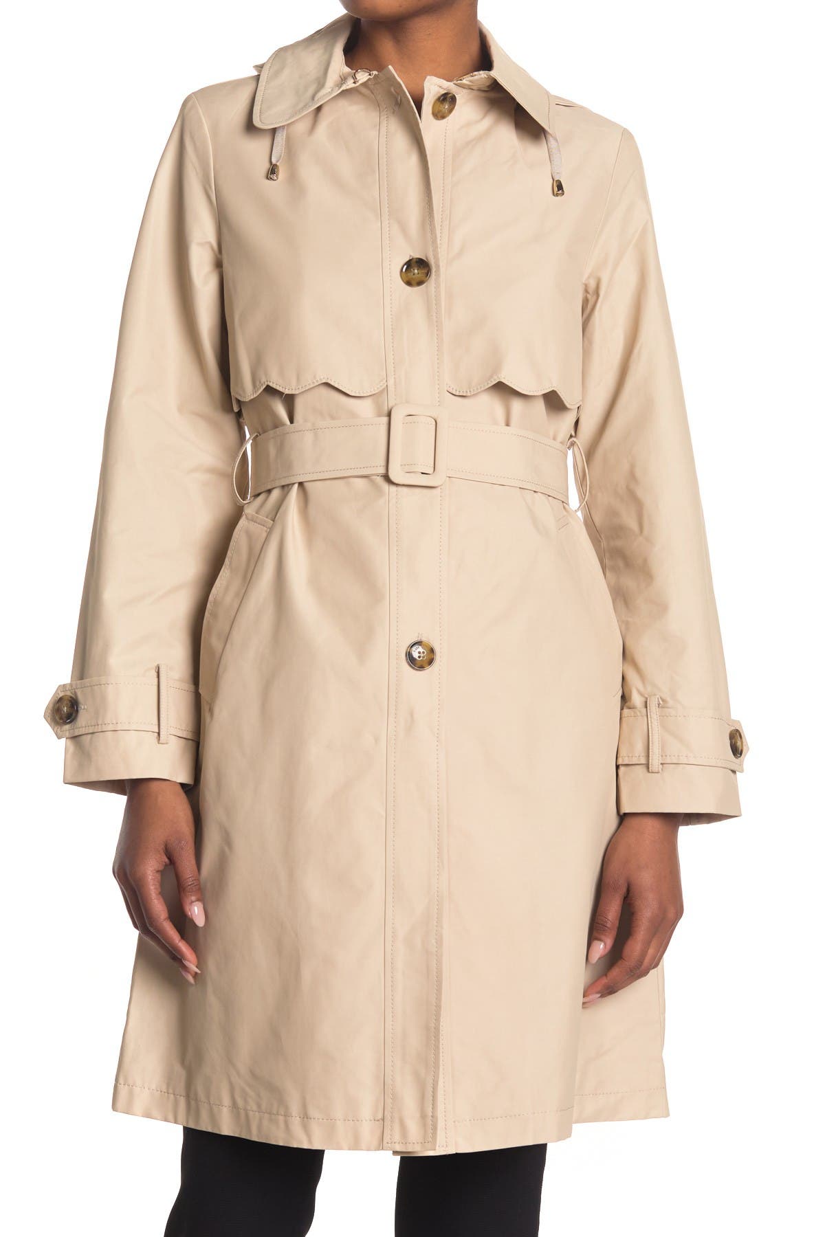 kate spade belted trench coat