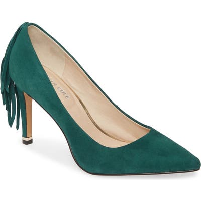 Kenneth Cole New York Riley Fringe Pump- Blue/green