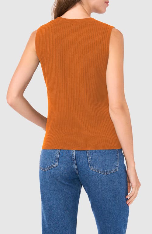 HALOGENR HALOGEN(R) RIB SLEEVELESS SWEATER 