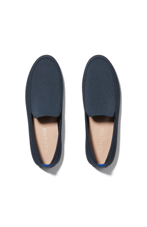 Shop Rothys Rothy's The Ravello Loafer In Navy