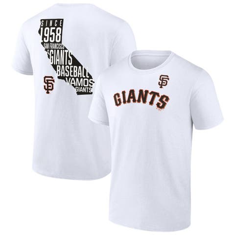 San Francisco Giants G-III 4Her by Carl Banks Women's Heart Graphic Fitted  T-Shirt - White