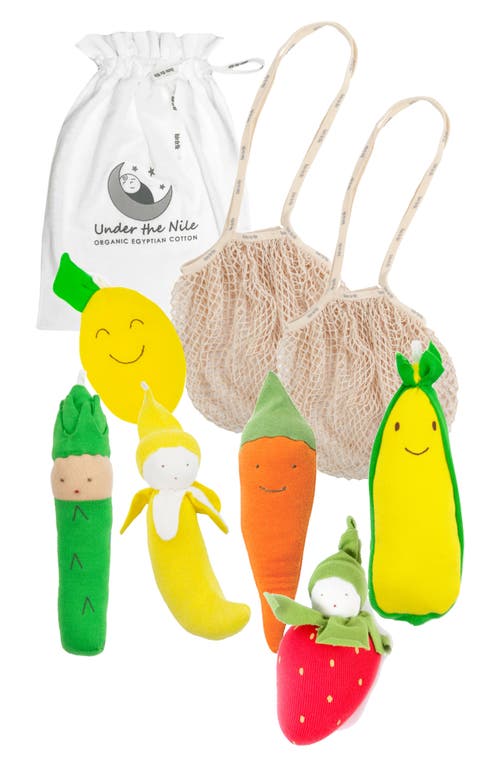 Under the Nile Reusable Tote Bag & Plush Toy Set in Multi at Nordstrom