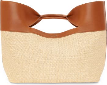 Alexander McQueen The Large Bow Logo Tote