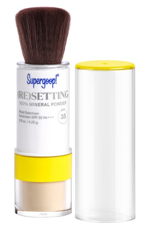 Supergoop! (Re)setting 100% Mineral Powder Foundation SPF 35 in Translucent