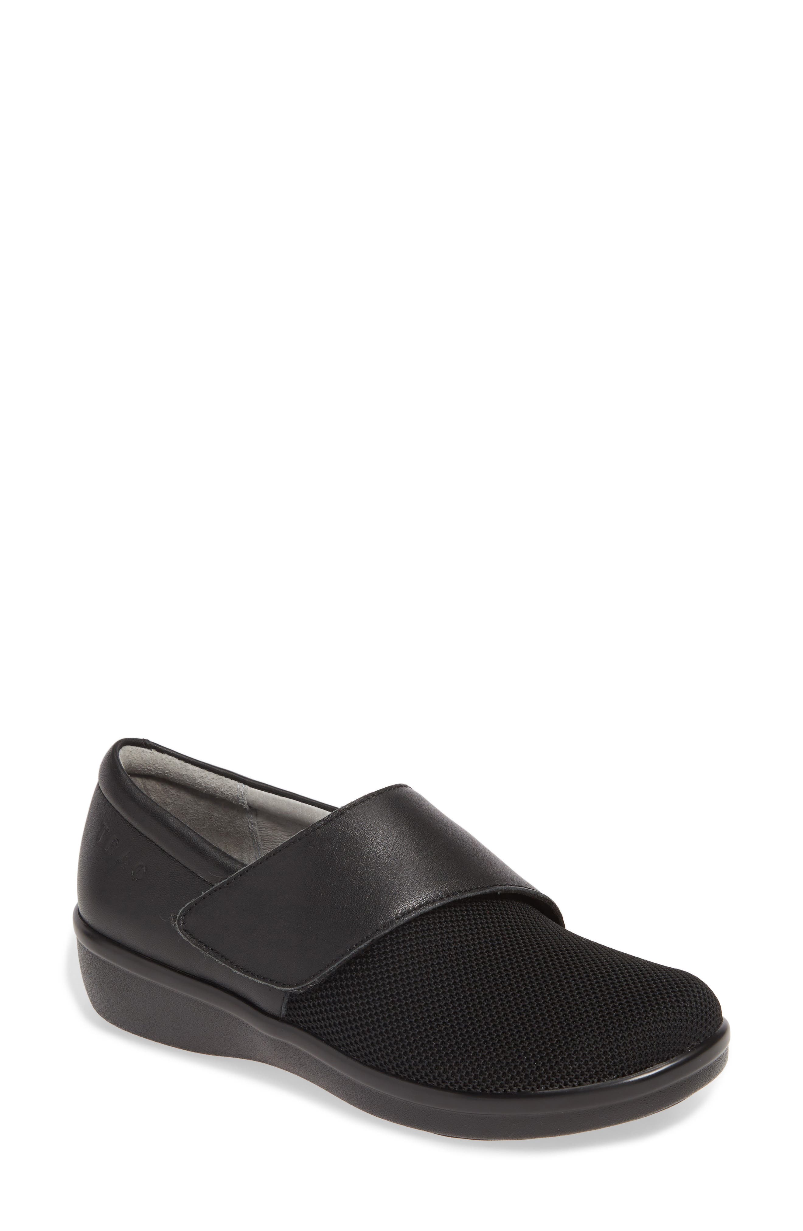 Alegria Qin Slip-On, Black