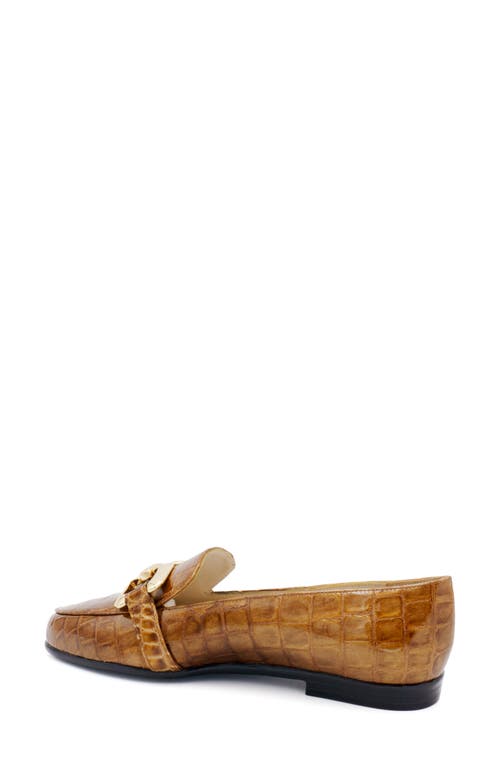 Amalfi By Rangoni Olimpo Bit Loafer In Carmel Caimano Print