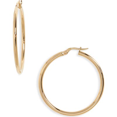 Roberto Coin 35Mm Gold Hoop Earrings