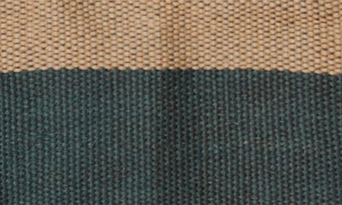 Will And Atlas Will & Atlas Hayes Market Shopper Jute Tote In Green/ Natural