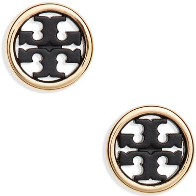 Tory Burch Miller Circle Stud Earrings