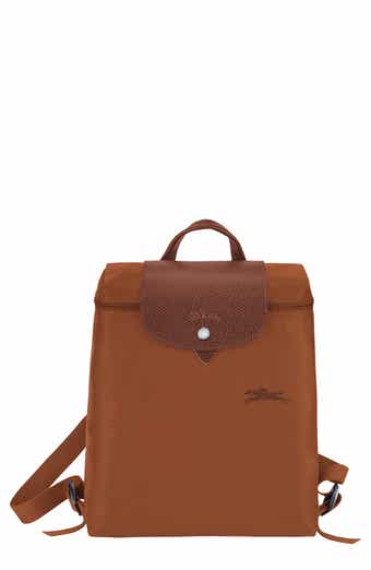 Longchamp Le Pliage Cuir Backpack in Honey Just Arrived -- Thoughts?