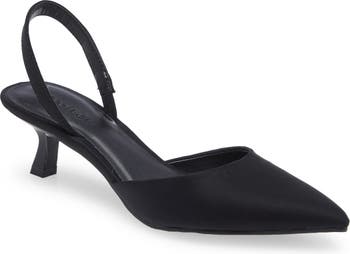 Open Edit Cammie Kitten Heel Slingback Pump (Women) | Nordstrom