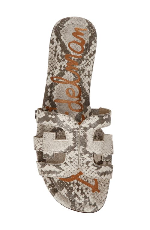 Sam Edelman Bay Cutout Slide Sandal In Roccia