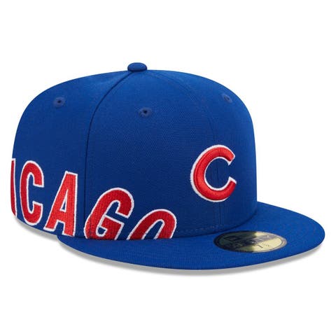 New Era Chicago Cubs Upside Down 59FIFTY Fitted Hat Blue